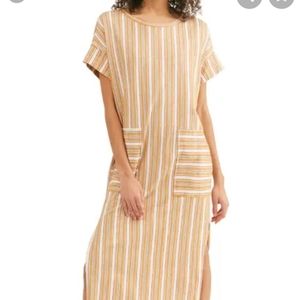 Free People Marguerite Tee Maxi Dress Size L
